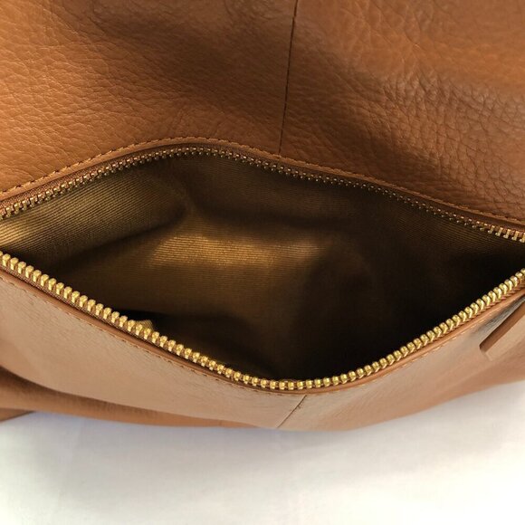 Clements Rebeiro Black - Brown Leather Crossbody Purse - Picture 3 of 10